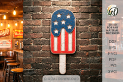 4th Of July Signs Bundle Laser Cut. Wall Decor SVG Product Image 12