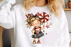 4th Of July Watercolor Children Clipart Product Image 3