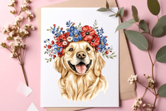 4th Of July Watercolor Dog Clipart Product Image 2