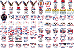 Patriotic sublimation bundle | 4th of July cliparts Product Image 4