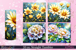 Tumbler Wraps | Spring Flowers Product Image 1