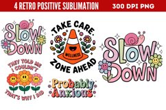 Retro Positive Sublimation Bundle PNG Product Image 4