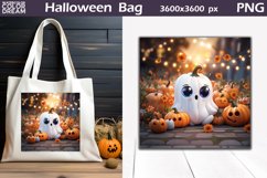 Ghost Pumpkin Halloween Bag | Cute Halloween Bag Product Image 1