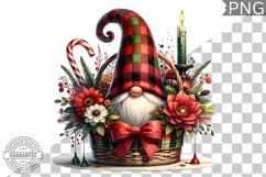 Christmas Gnome Sublimation - Clipart PNG Bundle Product Image 6