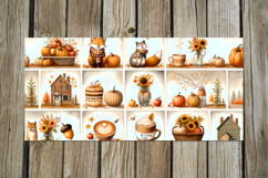 Autumn vibes | 4 Fall Sublimation Mug designs PL Product Image 5