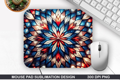Fireworks Mouse Pad Sublimation, 4th Of July Mouse Pad PNG Product Image 1