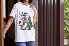 Funny Cat Christmas Sublimation Bundle - 12 Designs Product Image 5