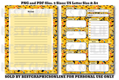 Emojis Daily Planner Printable Pack Emoticons Notebook Pages Product Image 6