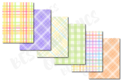 30 Easter digital paper Easter bunny egg hunt candy papers Product Image 6