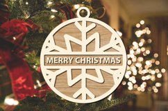Christmas Decor Ornament SVG Bundle Product Image 5