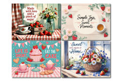 Country farmhouse Kitchen Cutting Board Design Product Image 2