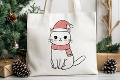 Christmas Penguin, Unicorn, Cat, Deer PNG Sublimation Product Image 3