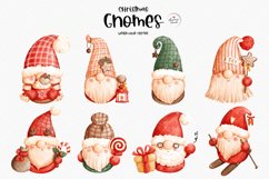 Christmas Gnome Clipart, Christmas Clipart Product Image 3