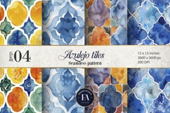 Azulejo Tile Pattern | Moroccan Traditional tiles Product Image 1