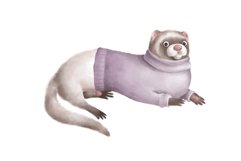 Whimsical Ferret Product Image 1