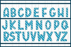 8 Winter Alphabets Bundle, Decorative ABC Sublimation Files Product Image 7