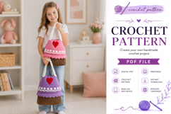 Cupcake Purse Crochet Pattern PDF Product Image 4