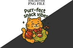 Cat snack squad png design for T-shirts Product Image 2