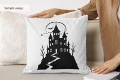 Victorian Haunted House SVG, Halloween SVG Product Image 5