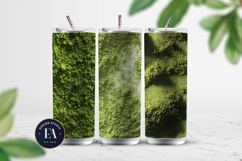 Matcha Powder Texture, Green Matcha Dust Digital Paper Product Image 2