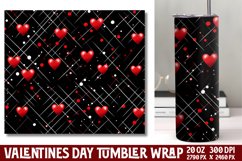 Valentines Day Tumbler Wrap Product Image 1