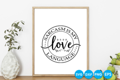 Sarcastic quotes SVG Design, Funny quotes svg design Product Image 5