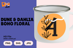 Dune &amp; Dahlia Boho Floral Monogram Product Image 1