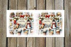 Christmas collage | 4 retro Sublimation Mug designs Product Image 5