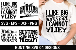 Hunting SVG Design - Hunting is my favorite season Product Image 1
