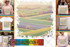 Fun TSHIRT Sublimation Designs, Spring Product Image 1