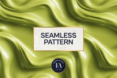 Matcha Liquid Marble, Green Abstract Swirl Digital Paper Product Image 3