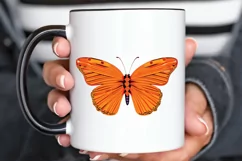 Watercolor Groovy Butterflies Sublimation PNG Product Image 3