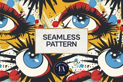 Pop Art Digital Paper |Comic Book Background Product Image 3