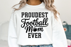Proudest Football Mom Ever Svg | Game Day Svg | Shirt Svg Product Image 5