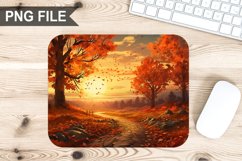 Autumn Sublimation Mouse Pad PNG Bundle Product Image 6