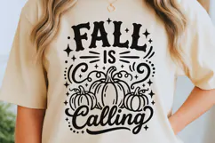Fall Is Calling Svg, Fall Season Svg, Pumpkin Patch Svg. Product Image 6