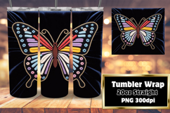 FRESH PNG for 20oz Tumbler Design , Butterfly Product Image 1