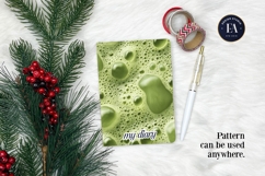 Matcha Foam Pattern, Matcha Froth Texture Digital Paper Product Image 4