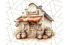 Wild West Animals PNG Clipart, Cowboy & Saloon Scenes Product Image 5