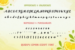 Quirky Lemon - Playful Script Font Product Image 5