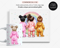 Cute Babies Clipart Portrait Creator Product Image 5