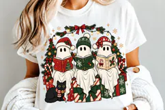 Funny Christmas PNG, Christmas Sublimation, Ghost PNG Product Image 5
