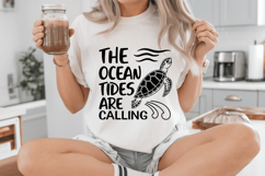 The Ocean Tides Are Calling SVG Design, Summer &amp; Beach SVG Product Image 3