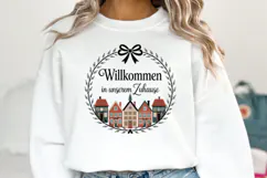 Willkommen in Unserem Zuhause Svg | Christmas | Shirt Svg Product Image 5