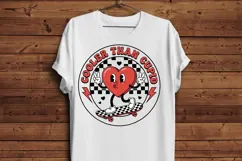 Cooler Than Cupid PNG - Retro Skater Heart Sublimation Product Image 5