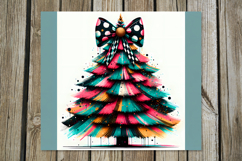 Christmas tree | Xmas Sublimation tumbler design PL Product Image 5