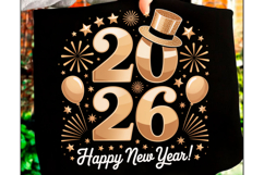 Happy New Year 2026 Png Trendy New Years Product Image 1