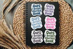 Oops I Bought Another Book PNG and SVG 10 Colors/Variations Product Image 2