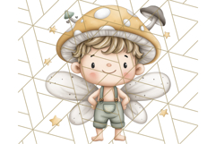 Whimsical Fairy Village Clipart PNG for Kids, Fairytales Png Product Image 5