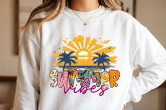 Summer Vibes PNG sublimation |Beach &amp; Summer PNG T-Shirt Product Image 6